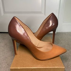ALDO beige and brown pumps size 11 women